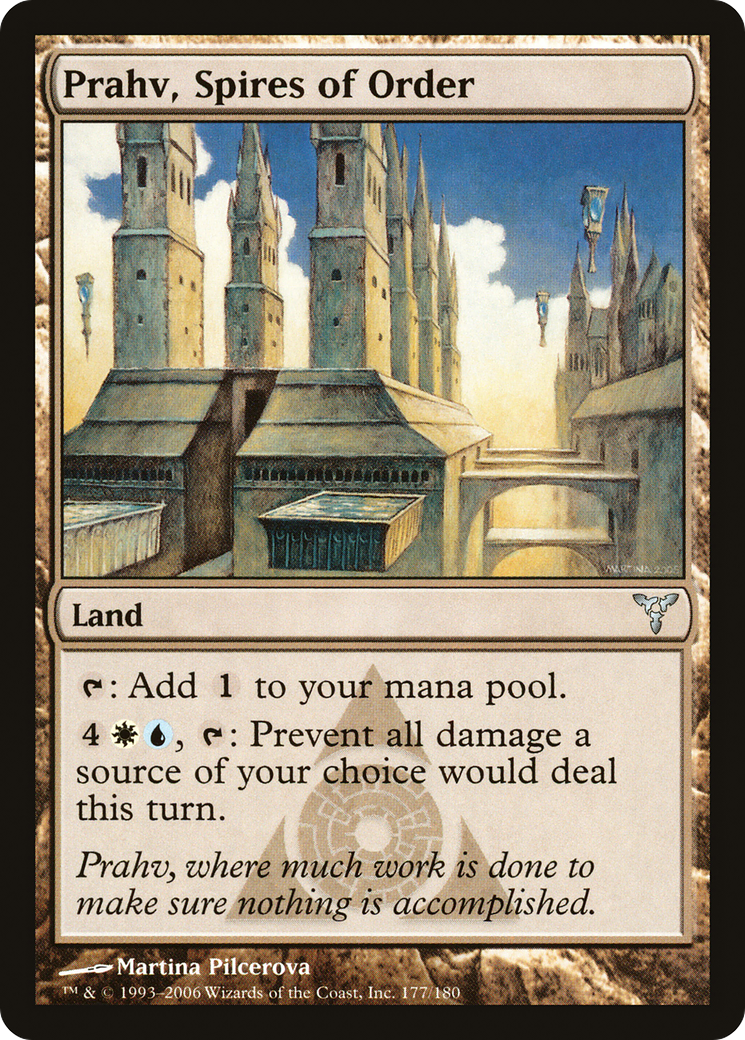 Prahv, Spires of Order (DIS-177) [Dissension] MTG Single Wizards of the Coast