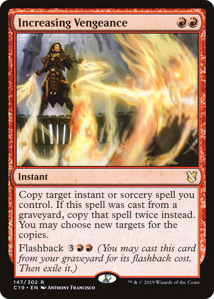 Increasing Vengeance (C19-147) [Commander 2019] MTG Single Wizards of the Coast