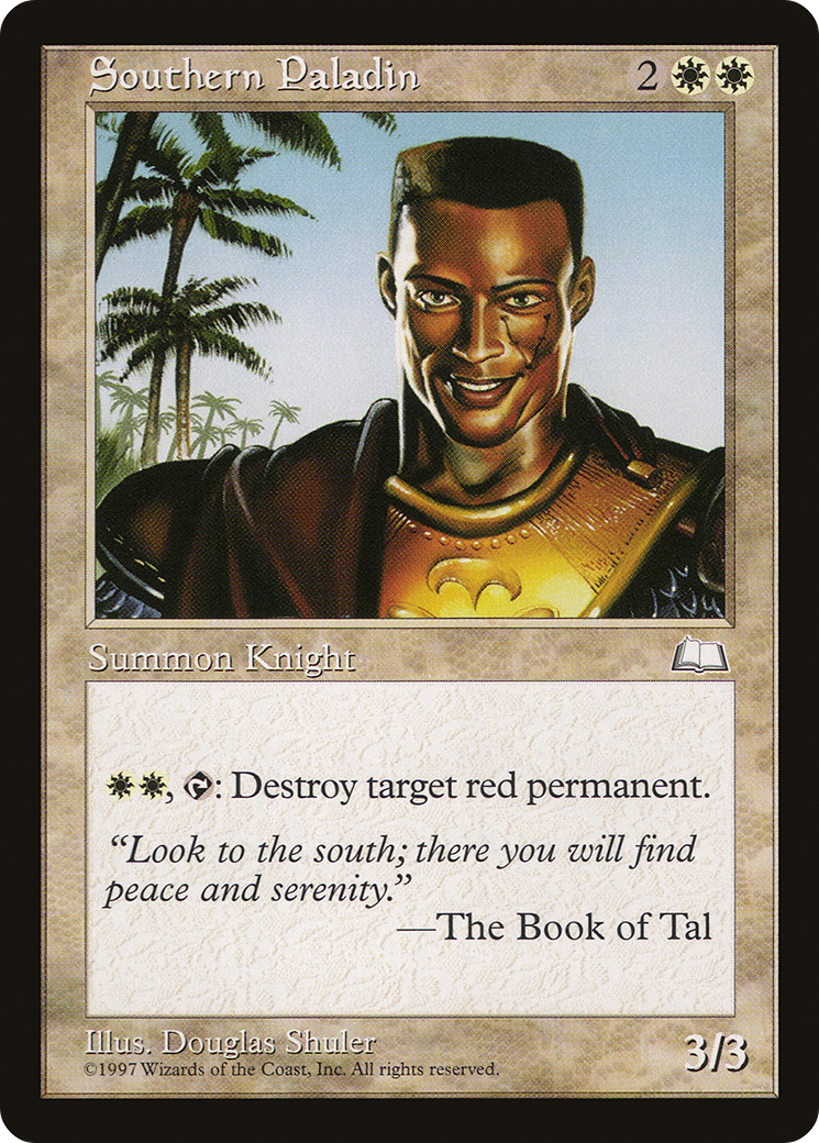 Southern Paladin (WTH-) [Weatherlight] MTG Single Wizards of the Coast