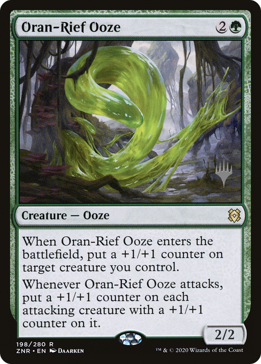 Oran-Rief Ooze (PPZNR-198P) [Zendikar Rising Promos] MTG Single Wizards of the Coast