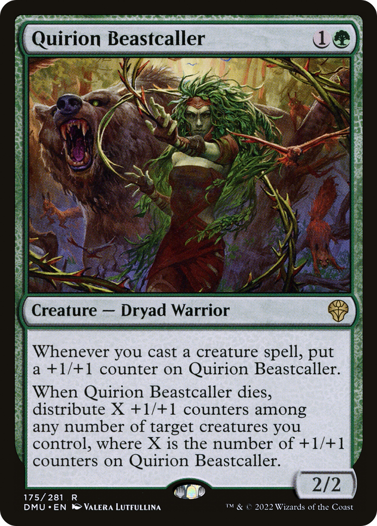 Quirion Beastcaller (DMU-175) [Dominaria United] Foil MTG Single Wizards of the Coast