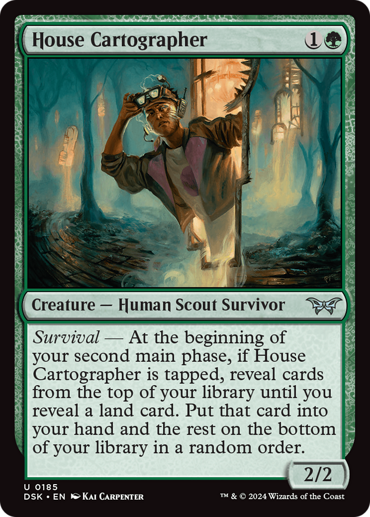 House Cartographer (DSK-185) [Duskmourn: House of Horror] MTG Single Wizards of the Coast