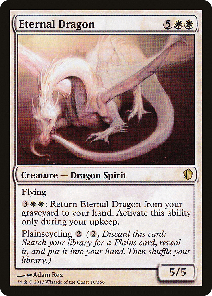 Eternal Dragon (C13-010) [Commander 2013] MTG Single Wizards of the Coast