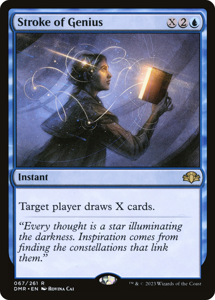 Stroke of Genius (DMR-067) [Dominaria Remastered] MTG Single Wizards of the Coast