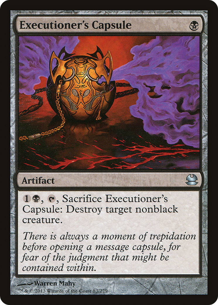 Executioner's Capsule (MMA-083) [Modern Masters] MTG Single Wizards of the Coast