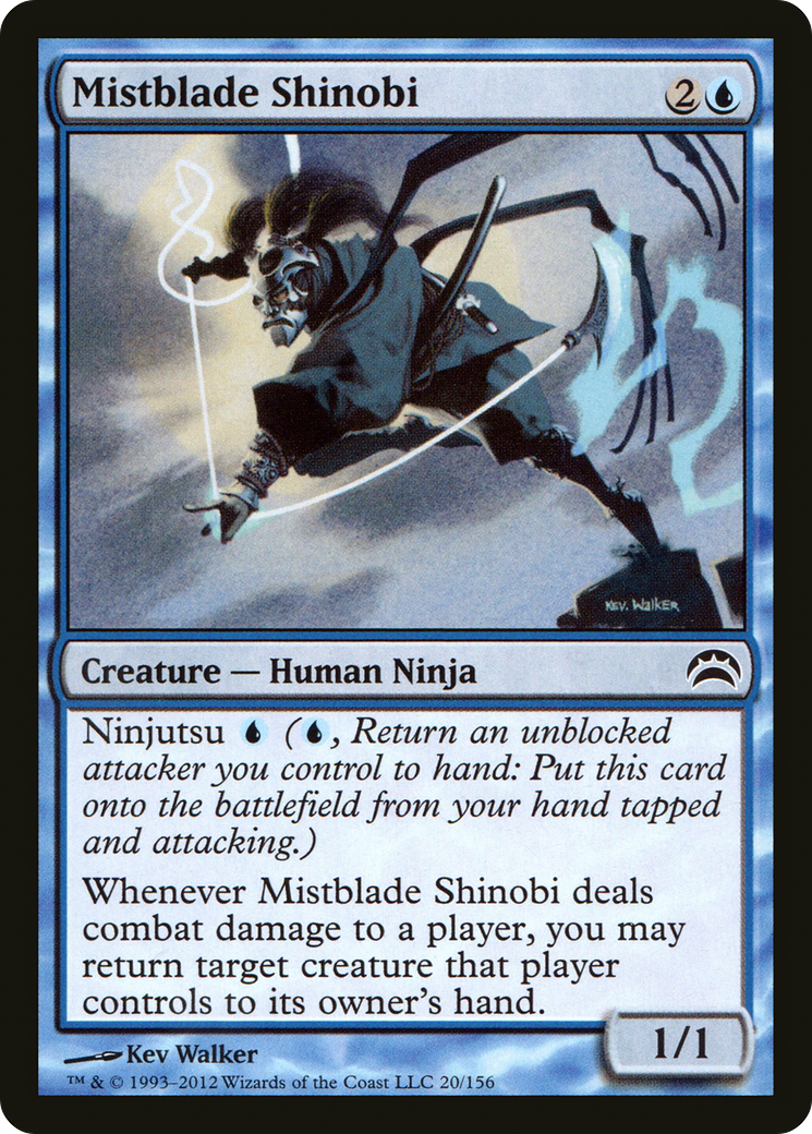 Mistblade Shinobi (PC2-020) [Misc] Planechase 2012 MTG Single Wizards of the Coast