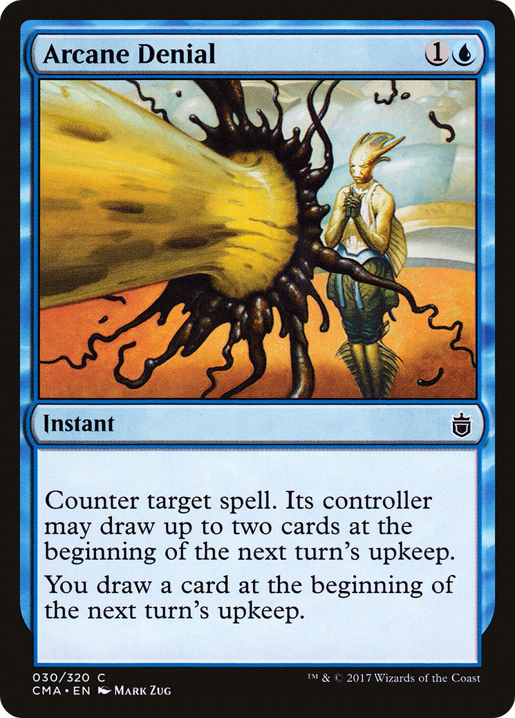 Arcane Denial (CMA-030) [Commander Anthology] MTG Single Wizards of the Coast