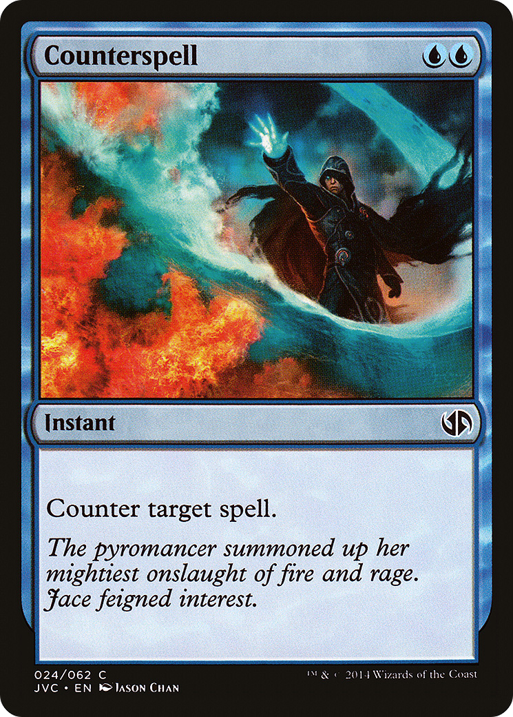Counterspell (DD3-024) [Misc] Duel Decks Anthology: Jace vs. Chandra MTG Single Wizards of the Coast