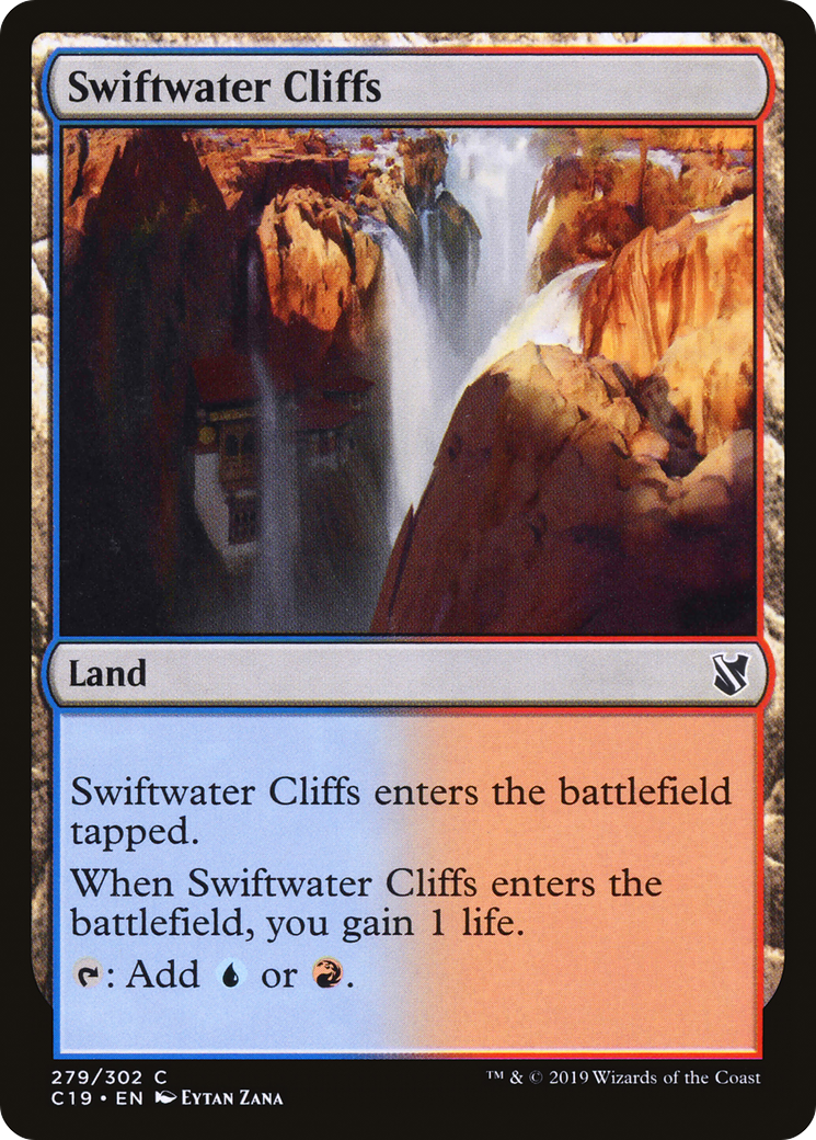 Swiftwater Cliffs (C19-279) [Commander 2019] MTG Single Wizards of the Coast