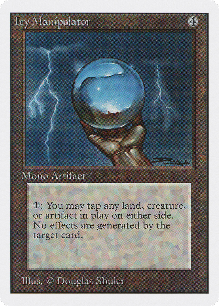 Icy Manipulator (2ED-) [Oldschool] Unlimited Edition MTG Single Wizards of the Coast