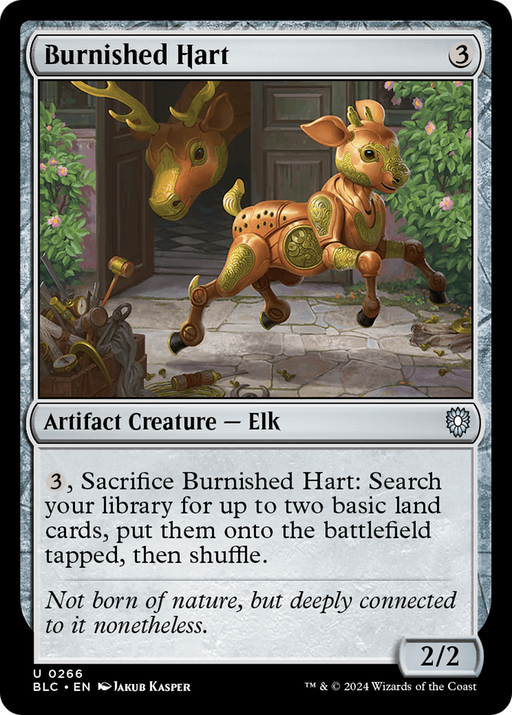 Burnished Hart (BLC-266) [Bloomburrow Commander] MTG Single Wizards of the Coast