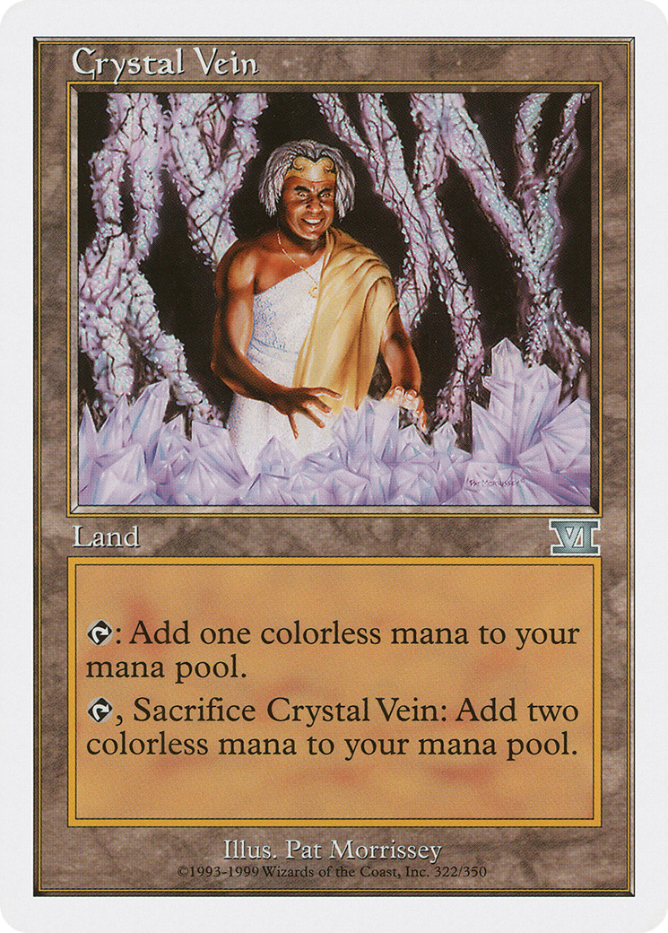 Crystal Vein (6ED-322) [Classic Sixth Edition] MTG Single Wizards of the Coast
