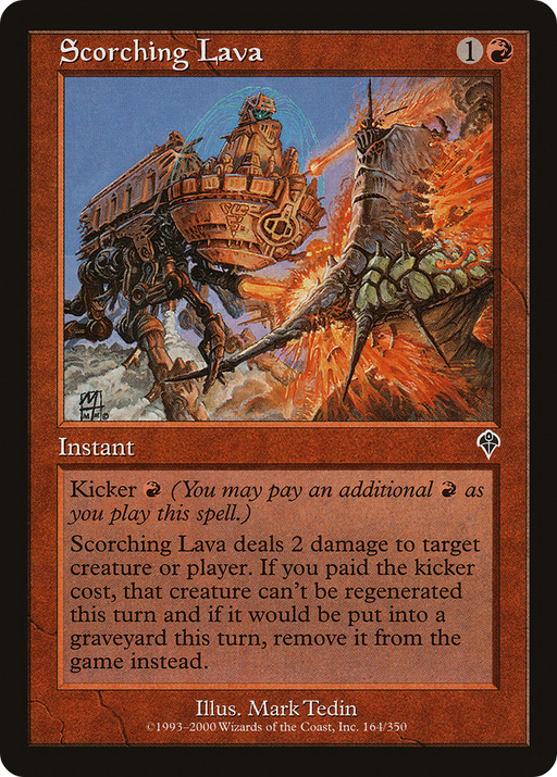 Scorching Lava (INV-164) [Invasion] MTG Single Wizards of the Coast