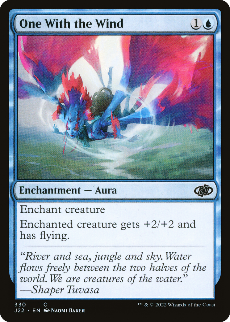 One With the Wind (J22-330) [Jumpstart 2022] MTG Single Wizards of the Coast