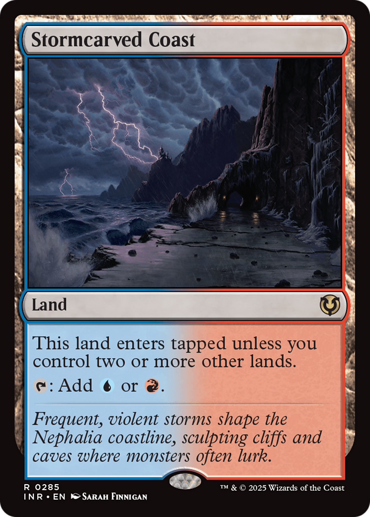 Stormcarved Coast (INR-285) [Innistrad Remastered] Foil MTG Single Wizards of the Coast