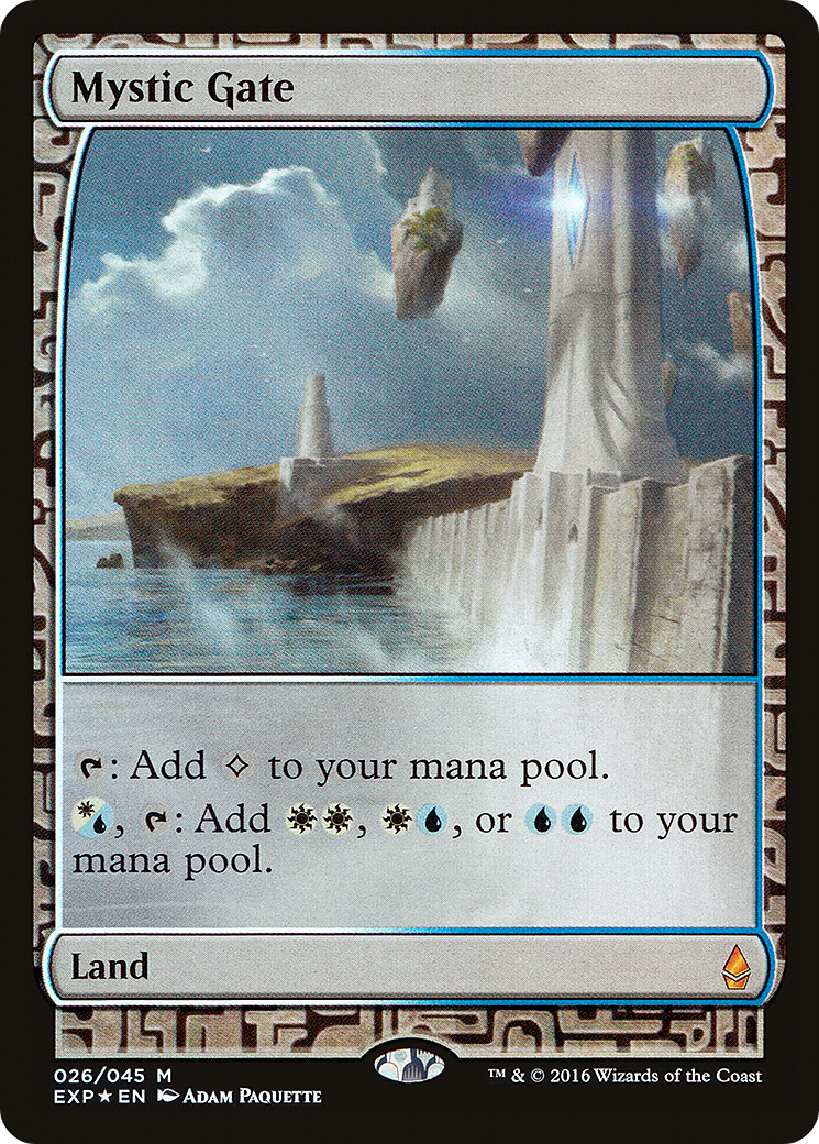 Mystic Gate (EXP-026) [Zendikar Expeditions] Foil MTG Single Wizards of the Coast