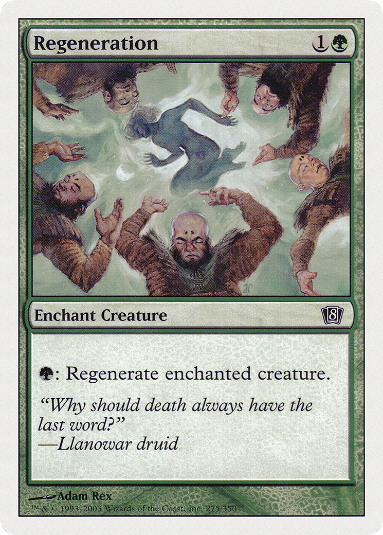 Regeneration (8ED-275) [8th Edition] Foil MTG Single Wizards of the Coast