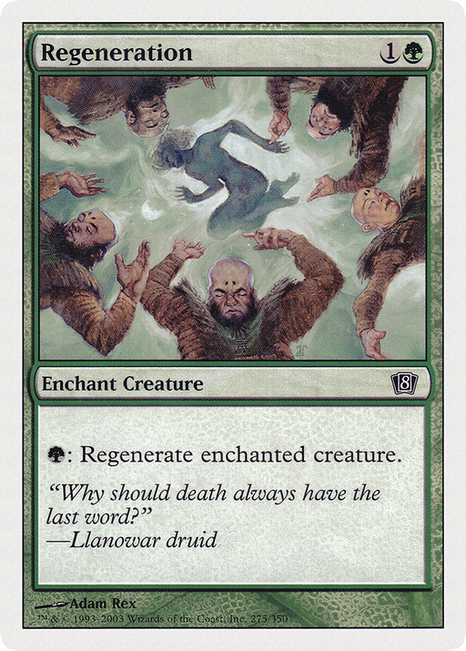 Regeneration (8ED-275) [8th Edition] Foil MTG Single Wizards of the Coast