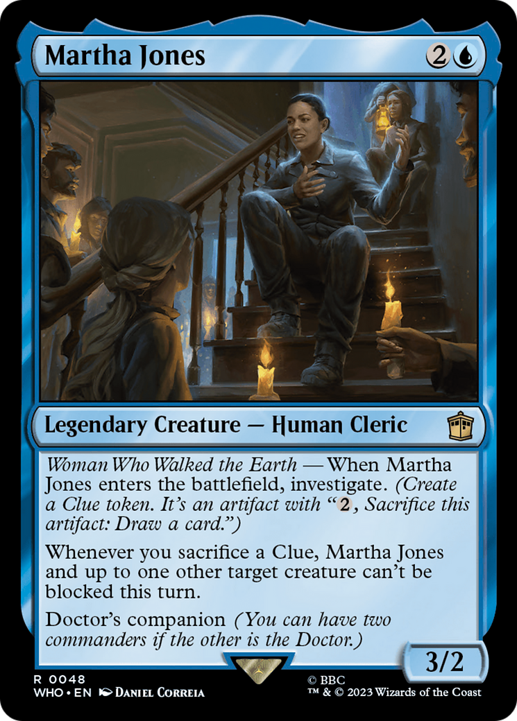 Martha Jones (WHO-048) [Doctor Who] MTG Single Wizards of the Coast