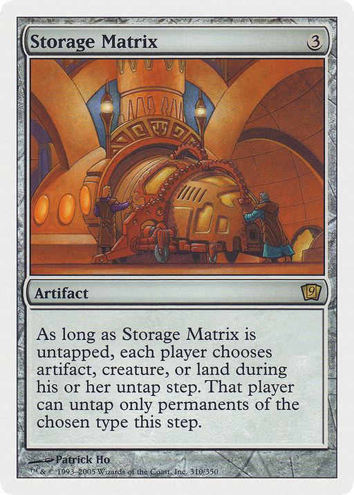 Storage Matrix (9ED-310) [9th Edition] MTG Single Wizards of the Coast