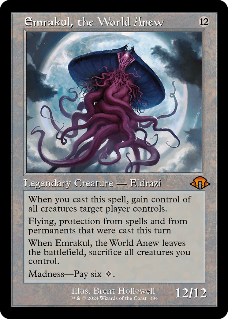 Emrakul, the World Anew (MH3-384) [Modern Horizons 3] Foil MTG Single Wizards of the Coast