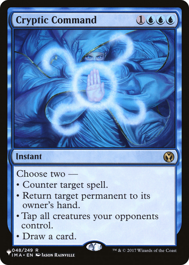 Cryptic Command (IMA) (LIST-048/249) [Mystery Booster] The List MTG Single Wizards of the Coast
