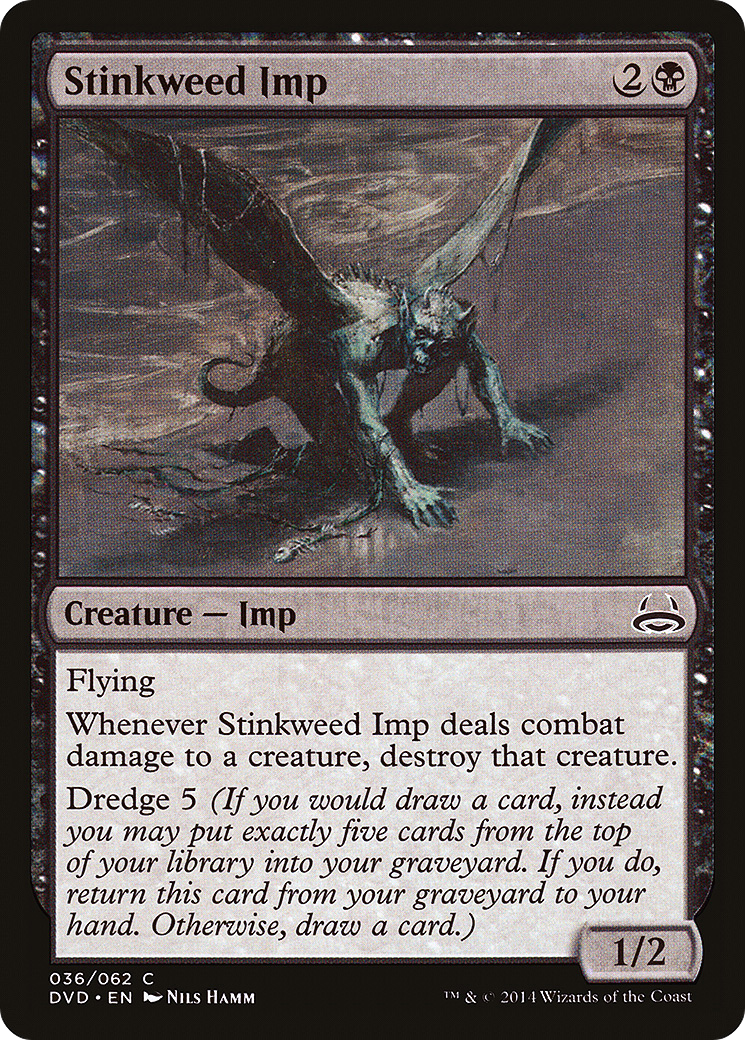 Stinkweed Imp (DD3-) [Misc] Duel Decks Anthology: Divine vs. Demonic MTG Single Wizards of the Coast