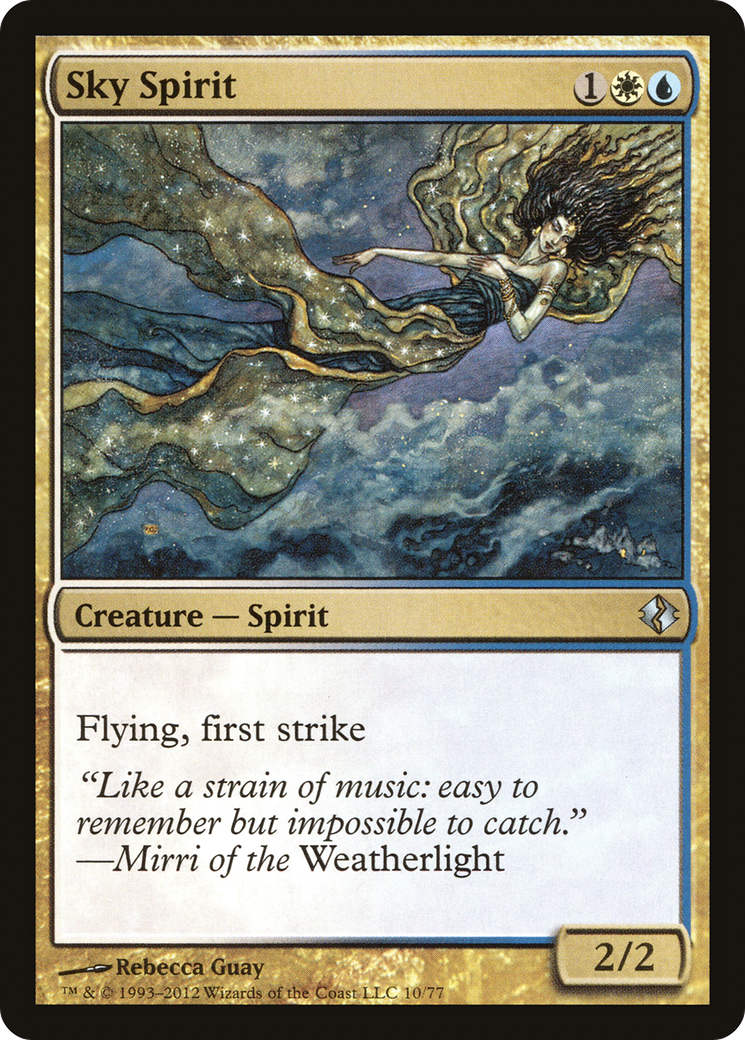 Sky Spirit (DDI-010) [Misc] Duel Decks: Venser vs. Koth MTG Single Wizards of the Coast