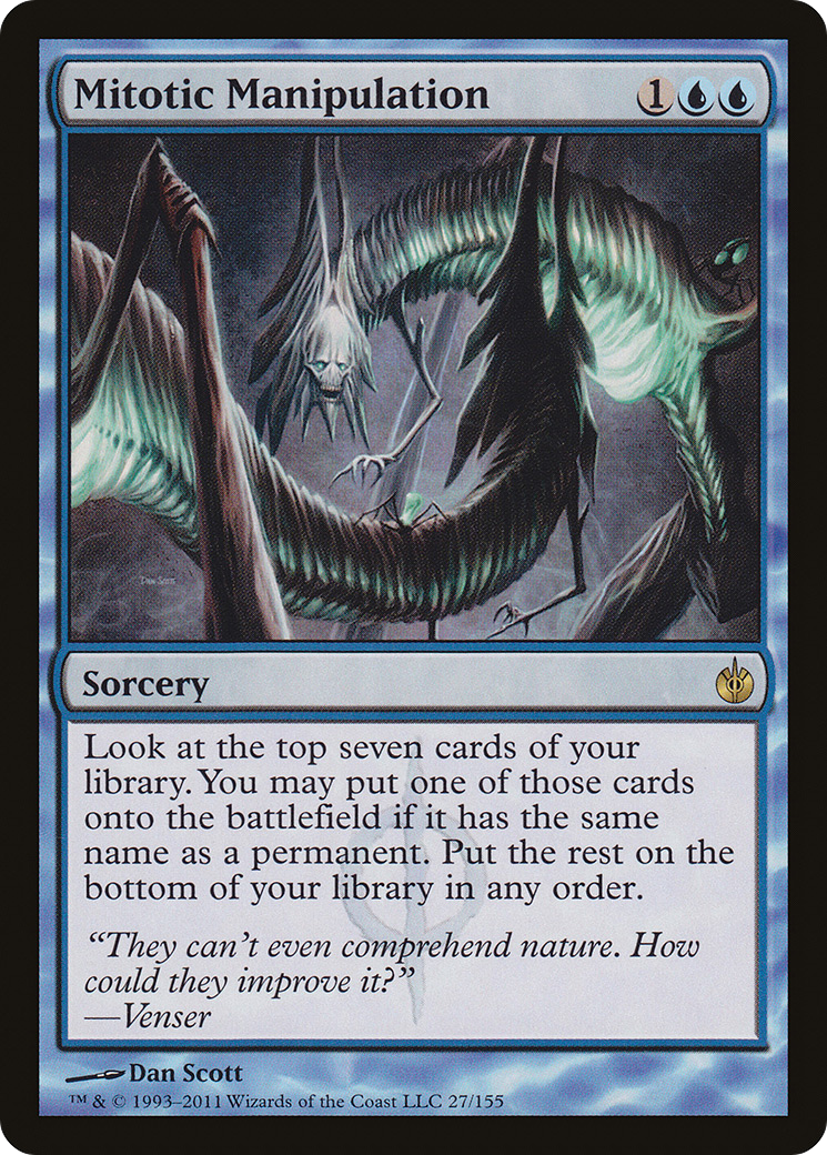 Mitotic Manipulation [Mirrodin Besieged] MTG Single Magic: The Gathering