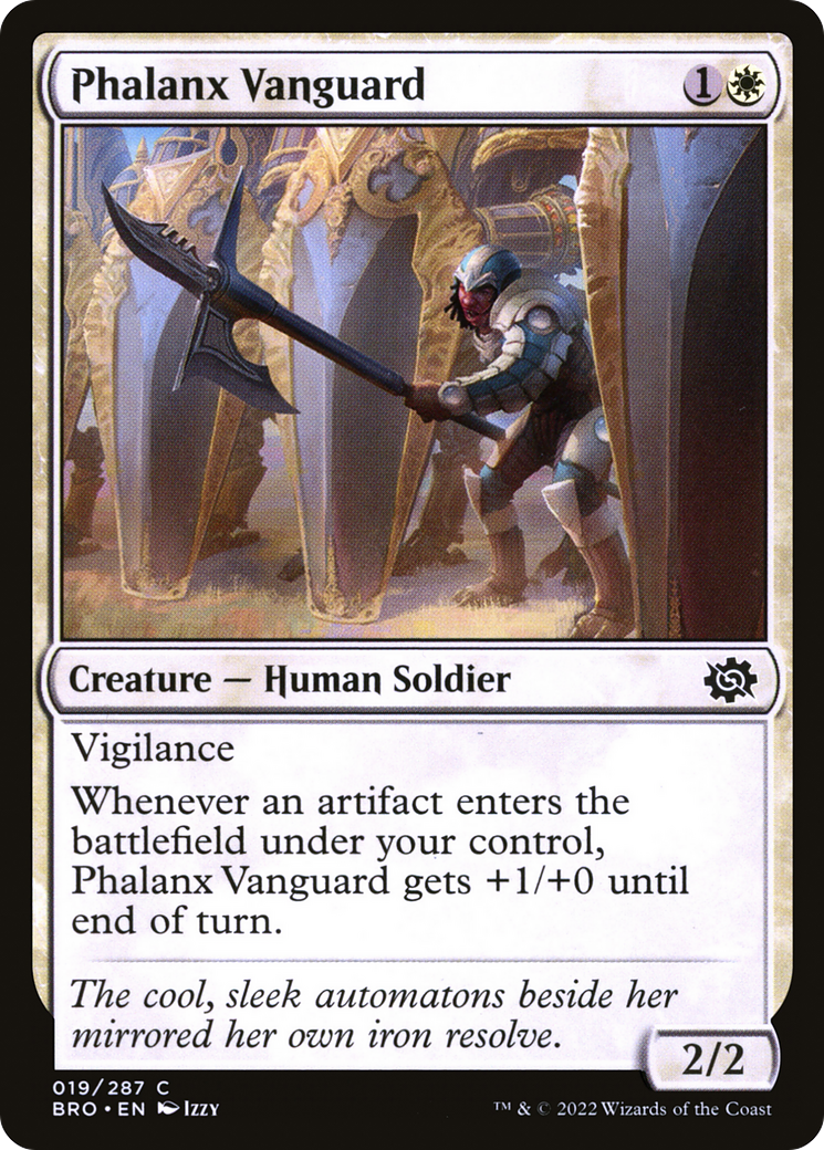 Phalanx Vanguard (BRO-019) [The Brothers' War] MTG Single Wizards of the Coast
