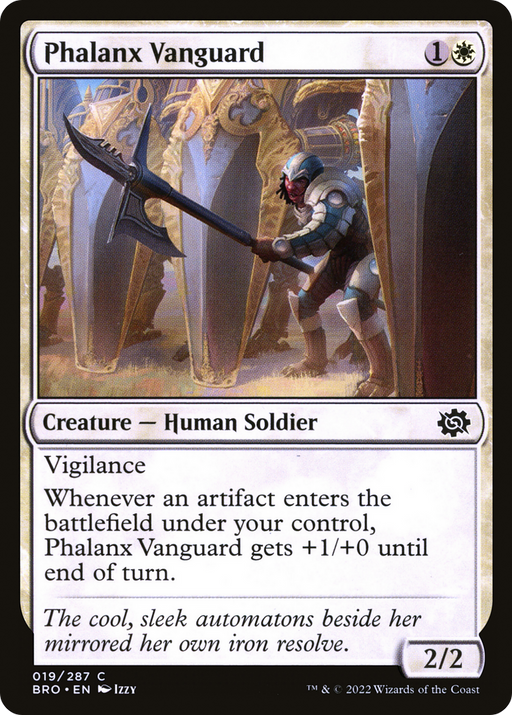 Phalanx Vanguard (BRO-019) [The Brothers' War] MTG Single Wizards of the Coast