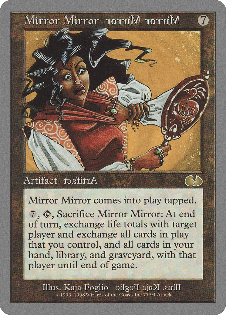 Mirror Mirror (UGL-077) [Unglued] MTG Single Wizards of the Coast