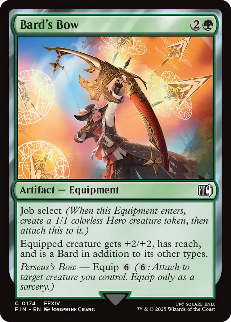 Bard's Bow (FIN-174) [FINAL FANTASY] MTG Single Wizards of the Coast
