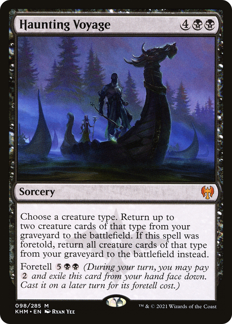 Haunting Voyage (KHM-098) [Kaldheim] MTG Single Wizards of the Coast