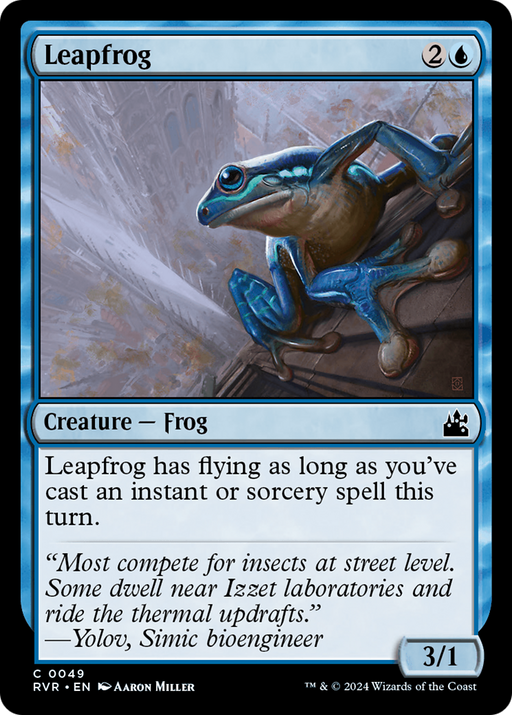 Leapfrog (RVR-049) [Ravnica Remastered] MTG Single Wizards of the Coast
