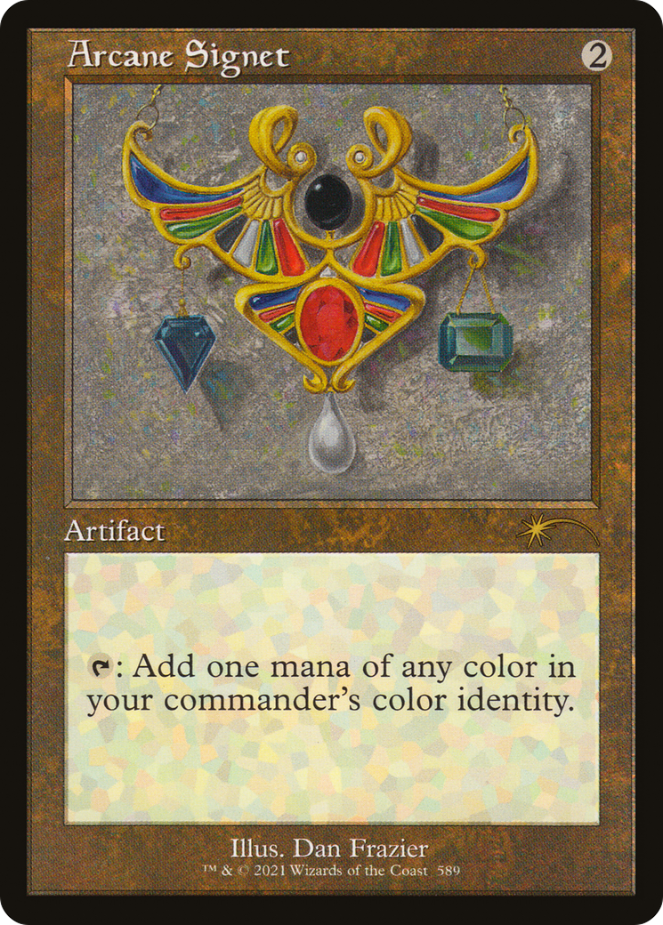 Arcane Signet (589) (SLD-589) [Secret Lair] Drop MTG Single Wizards of the Coast