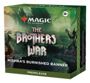 MTG The Brothers' War Prerelease Kit: Mishra's Burnished Banner MTG Sealed Magic: The Gathering   