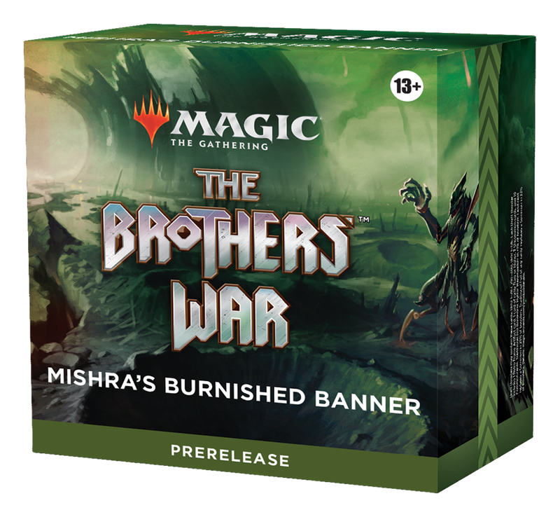 MTG The Brothers' War Prerelease Kit: Mishra's Burnished Banner MTG Sealed Magic: The Gathering   