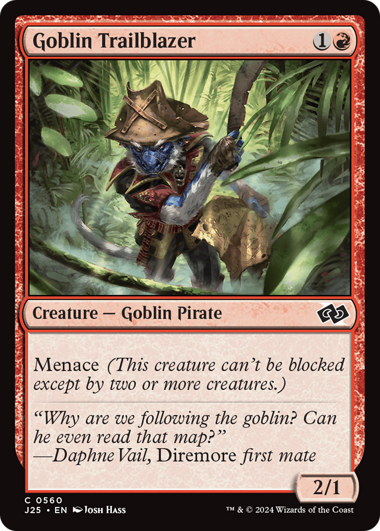 Goblin Trailblazer (J25-560) [Foundations Jumpstart] MTG Single Wizards of the Coast