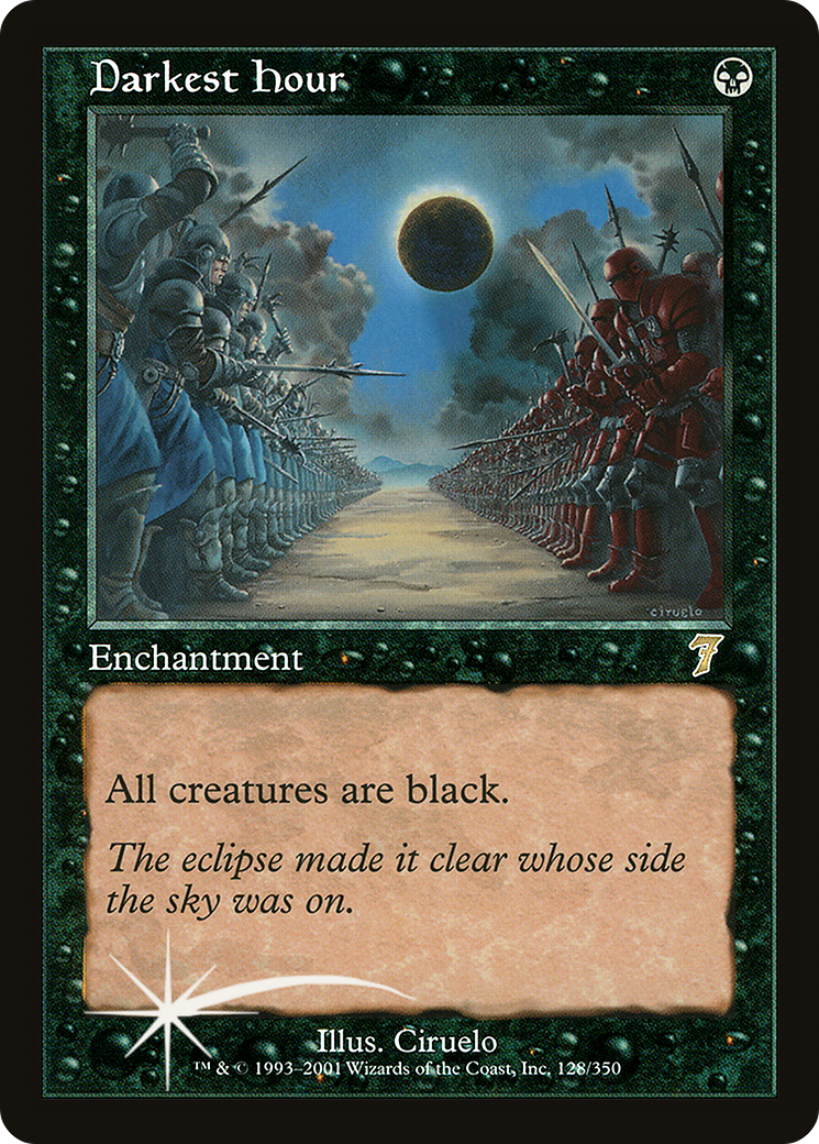Darkest Hour (7ED-128) [7th Edition] MTG Single Wizards of the Coast