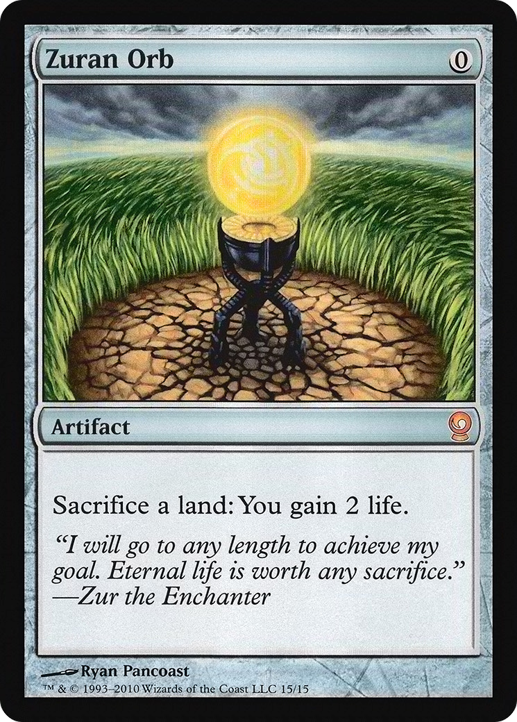 Zuran Orb (V10-) [Misc] From the Vault: Relics Foil MTG Single Wizards of the Coast