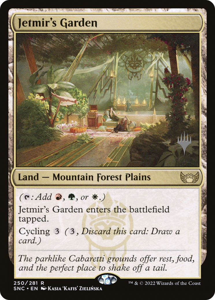 Jetmir's Garden (PPSNC-250) [Streets of New Capenna Promos] Foil MTG Single Wizards of the Coast