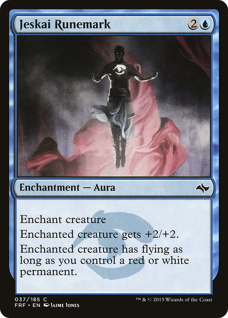 Jeskai Runemark (FRF-037) [Fate Reforged] Foil MTG Single Wizards of the Coast