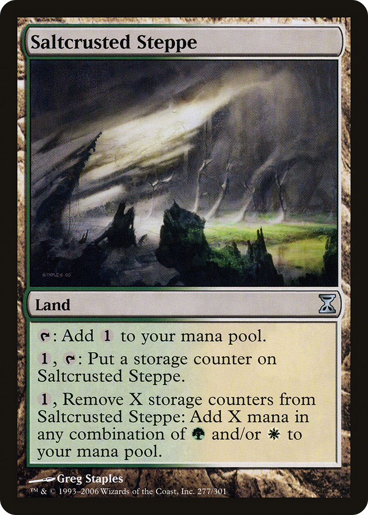 Saltcrusted Steppe (TSP-277) [Time Spiral] MTG Single Wizards of the Coast