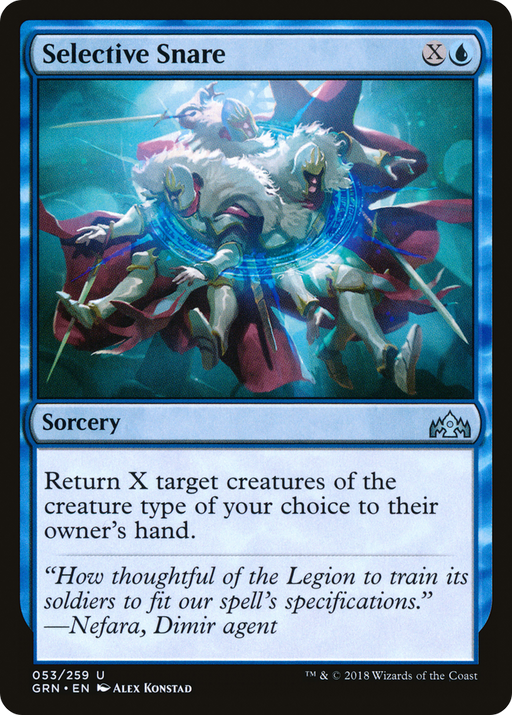 Selective Snare (GRN-053) [Guilds of Ravnica] Foil MTG Single Wizards of the Coast
