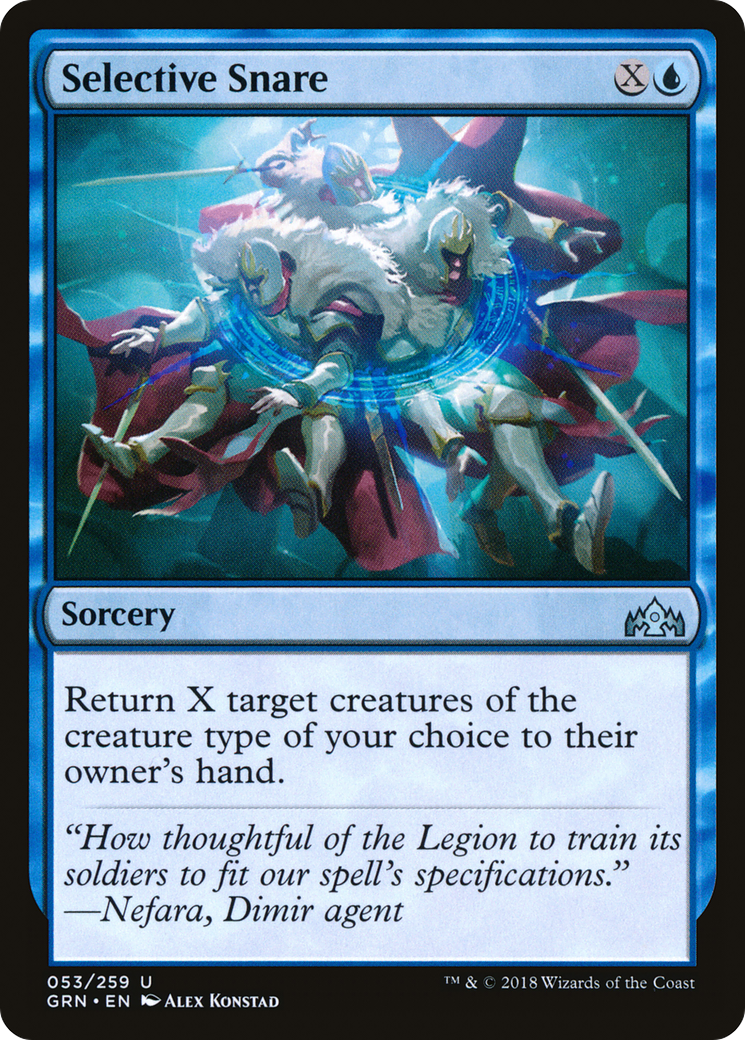 Selective Snare (GRN-053) [Guilds of Ravnica] MTG Single Wizards of the Coast