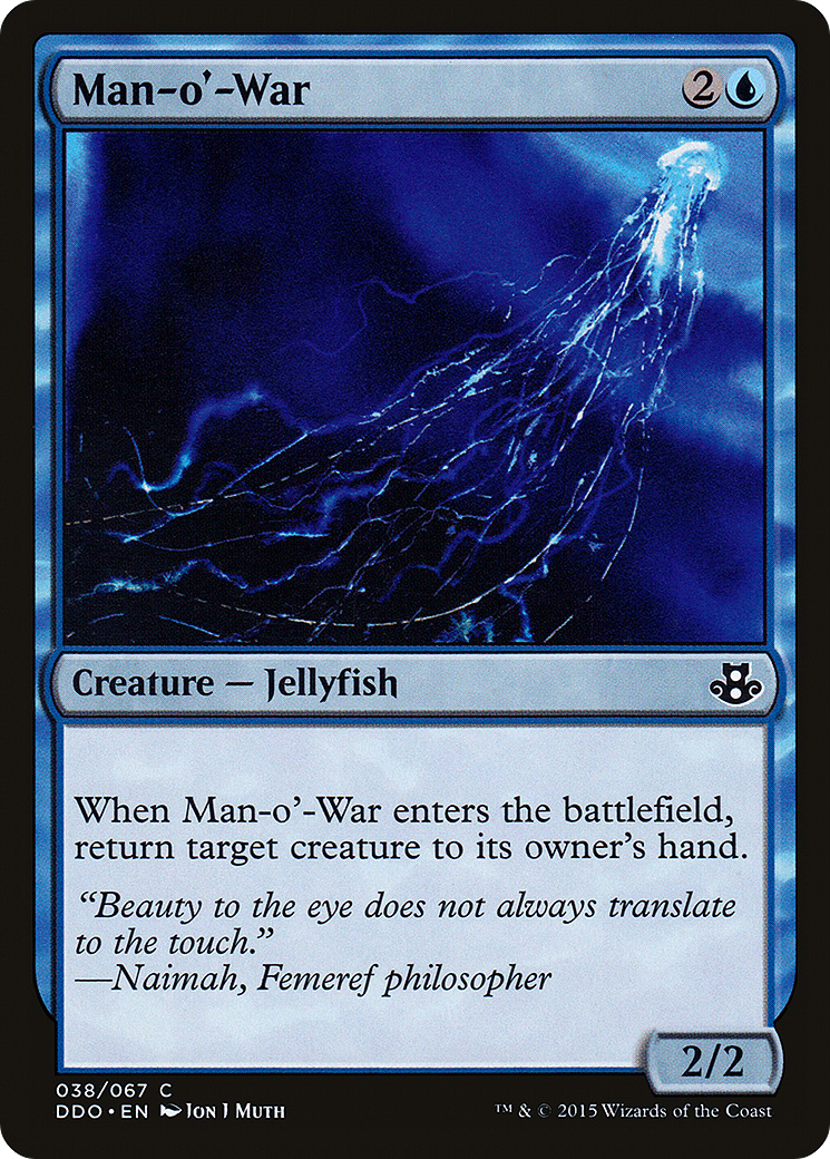 Man-o'-War (DDO-038) [Misc] Duel Decks: Elspeth vs. Kiora MTG Single Wizards of the Coast