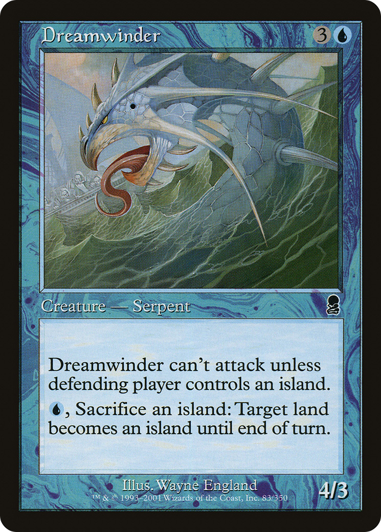 Dreamwinder (ODY-083) [Odyssey] Foil MTG Single Wizards of the Coast