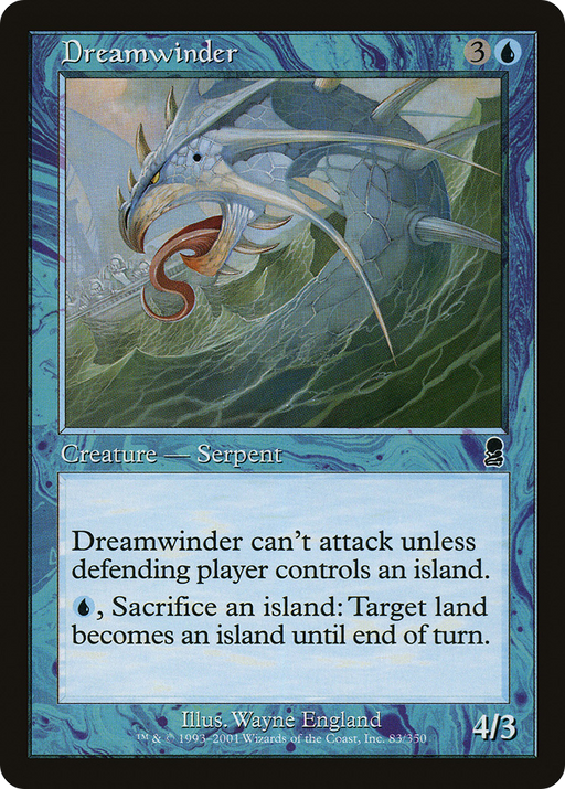 Dreamwinder (ODY-083) [Odyssey] MTG Single Wizards of the Coast