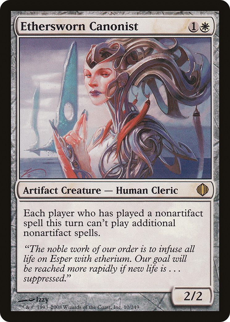 Ethersworn Canonist (ALA-010) [Shards of Alara] Foil MTG Single Wizards of the Coast